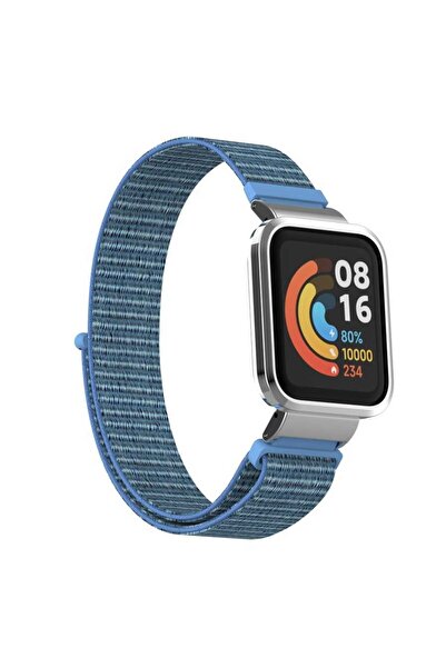 Musal Redmi Watch (Mİ WATCH LİTE) Metal Kasa Hasır Örgü Kordon