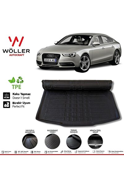 wöller Audi A5 Bagaj Havuzu 2008 2015 Arası 3d Ultraflex Esnek