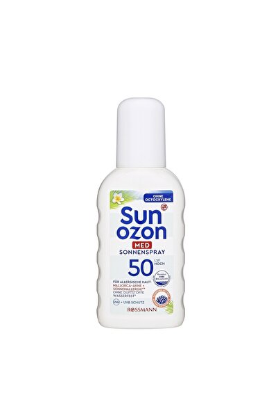 Sun Ozon Sunozon Med Güneş Spreyi Spf 50 200 Ml