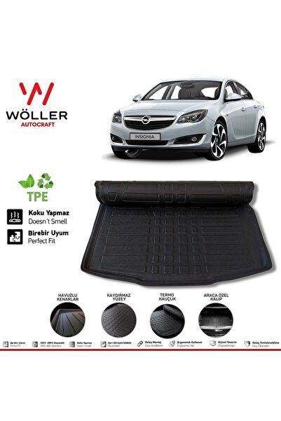 wöller Opel Insignia Bagaj Havuzu 2009 2016 Arası 3d Ultraflex Esnek
