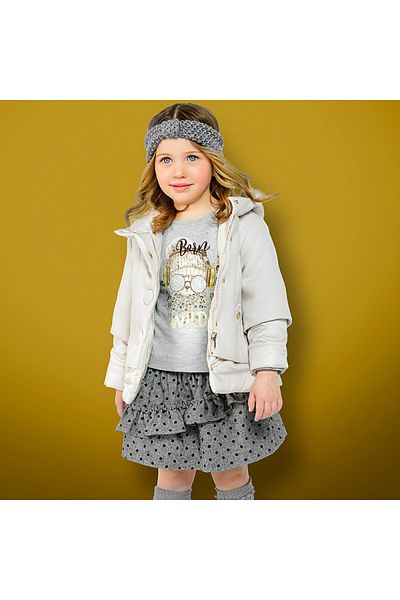 MAYORAL Polka Dot Skirt