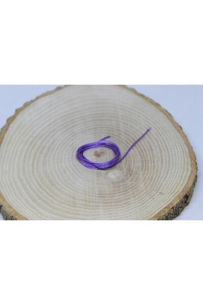 Yasamtohumu Frânghie de parașută violet 0,8 mm / 5 metri (pentru pietre de 0,...
