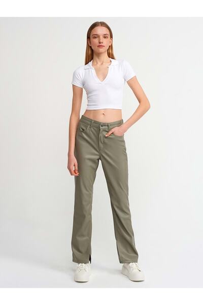 Dilvin 3775 Tricou cu gât polo-alb