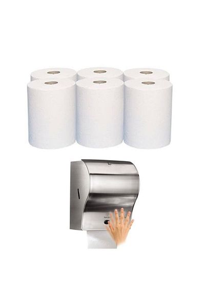 KURTSAN AMBALAJ 2-Layer 6-Roll Movable Paper Towel
