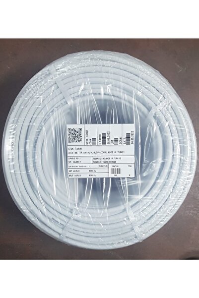 REMSAN 3x,1,5 Ttr Cca Kablo - Tam Kesit (100 Mt)