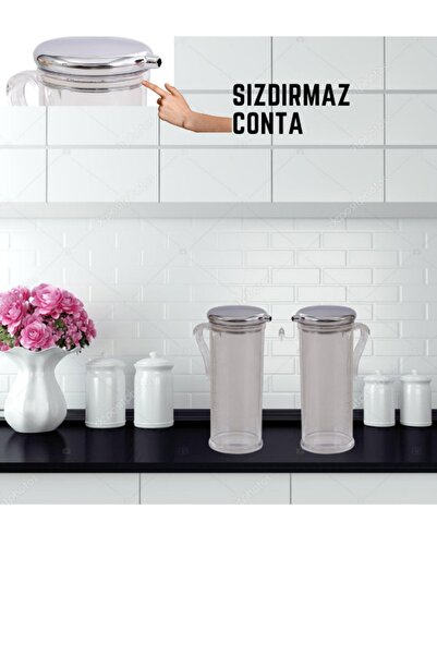 Milat Store 2 Adet Büyük Boy Sızdırmaz Yağdanlık Seti 600 Ml (yağlık Sirkelik)