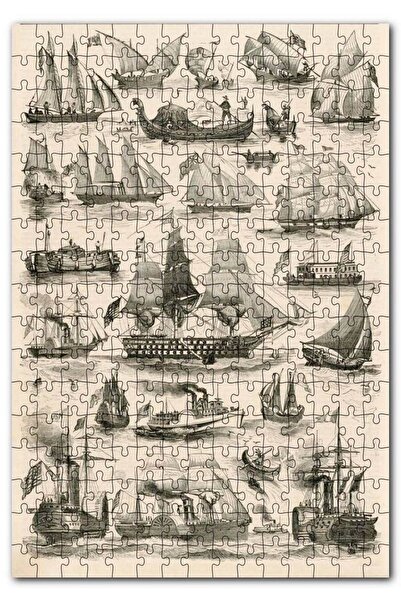 Cakapuzzle السفن الشراعية القديمة تنتمي إلى بلدان مختلفة 1000 قطعة لغز الصور المقطوعة Mdf (خشب)