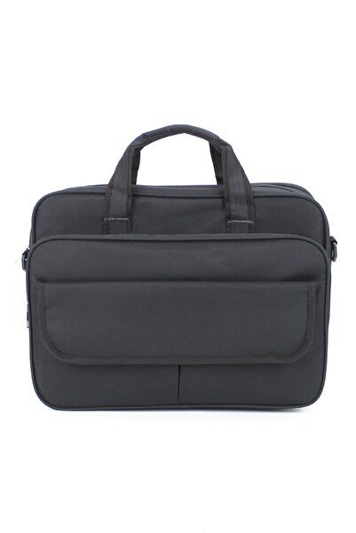 Case Club Βασική μαύρη τσάντα ώμου και χεριού 15,6 αδιάβροχο ύφασμα με θήκη γ...