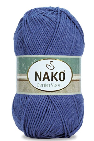 NAKO Denim Sport 2859 Denim Cotton El Örgü İpi 100 Gr.