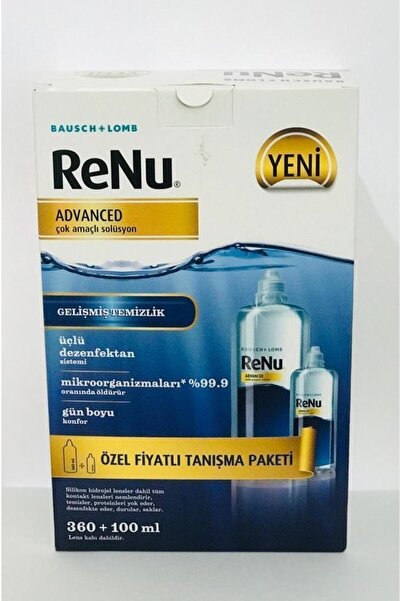 Renu Lomb Advanced Lens Solüsyonu 360 ml 100 ml Set