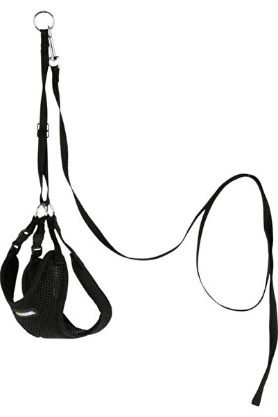 KERBL طوق صدر للكلاب أسود 24 سم - 44 سم