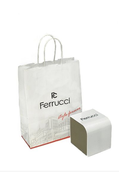 Ferrucci Men's Functional Wristwatch - Anti Bacterial Silicone Cord