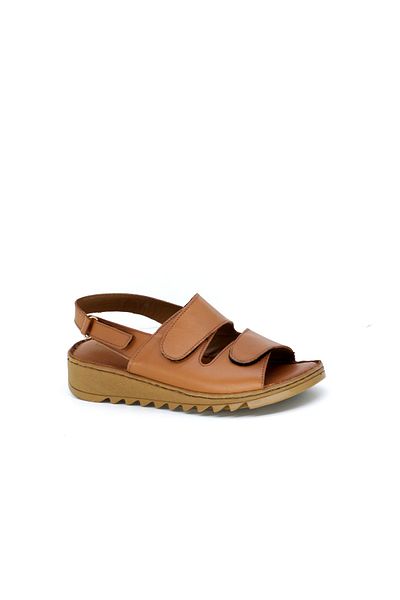 TRENDYSHOES Trendyshose 22d-029 Φυσικό Δέρμα Ανατομικά Καθημερινά Σανδάλια