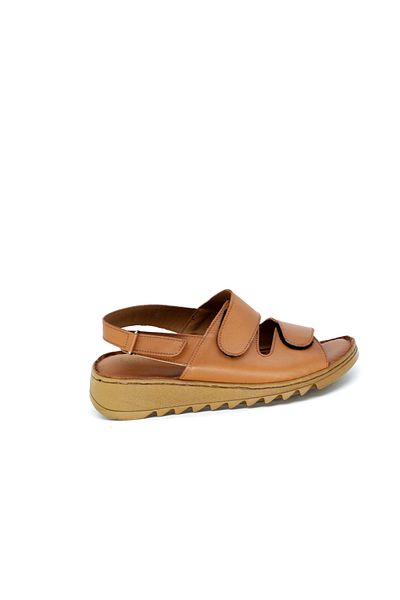 TRENDYSHOES Trendyshose 22d-029 Φυσικό Δέρμα Ανατομικά Καθημερινά Σανδάλια