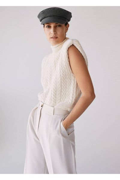 MANGO Woman Visor Beanie