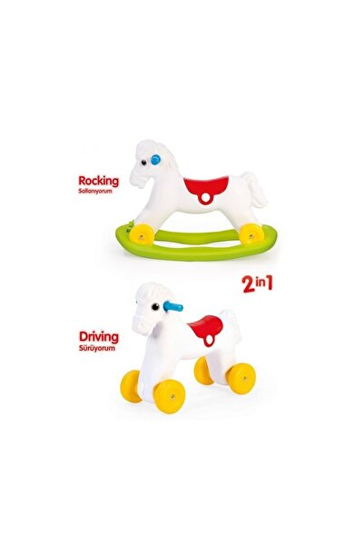 DOLU OYUNCAK 7078 Dolu, Sallanan Tekerlekli At