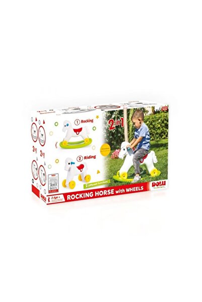 DOLU OYUNCAK 7078 Dolu, Sallanan Tekerlekli At