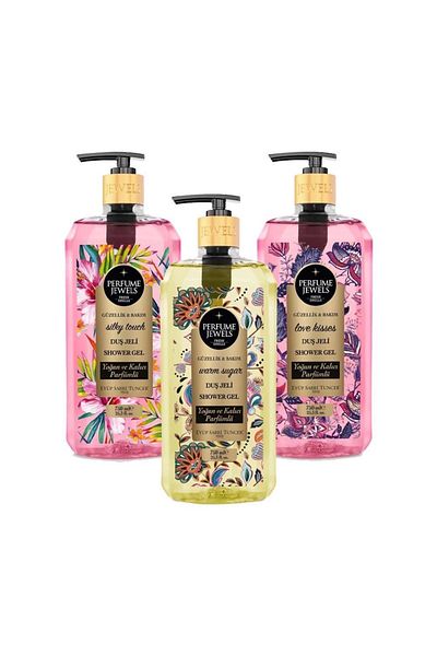 Eyüp Sabri Tuncer Warm Sugar, Silky Touch, Love Kisses Shower Gel 750 Ml