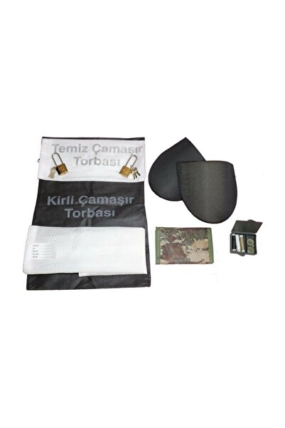 Silyon Askeri Giyim Askeri Malzeme Kirli-temiz/vatka/kilit Set Acemi Asker-be...