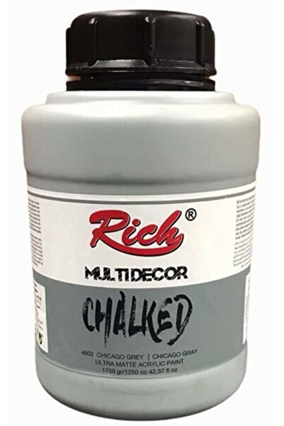 Rich Boya Multı Decor Chalked 1250 Cc Chıcago Grey *new