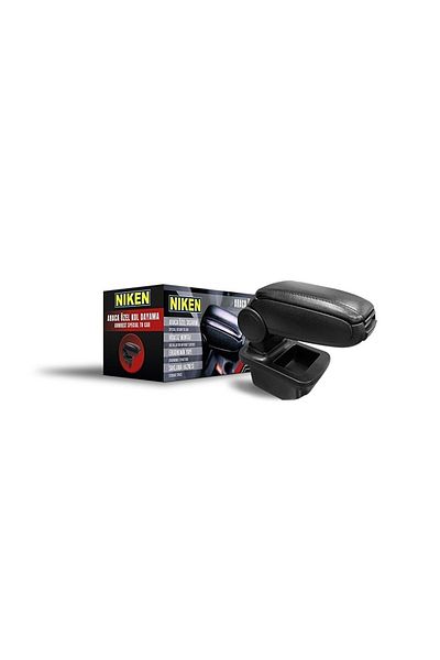 Niken Renault Clio 5 Hb 2020+ Armrest Black Compatible