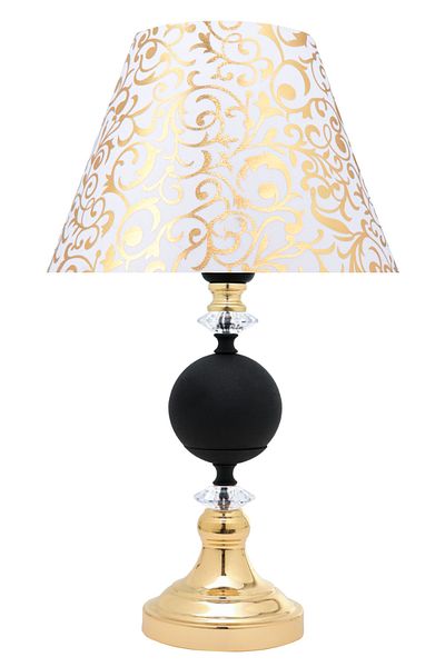 MINIMAL ETICARET VE BILGI TEKNOLOJILERI Omega Black - Gold Contrast Lampshade
