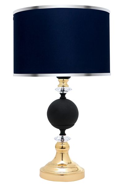MINIMAL ETICARET VE BILGI TEKNOLOJILERI Omega Black - Gold Contrast Lampshade