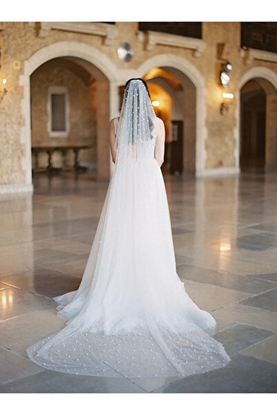 DY MODA Voal lung Dilek Yavaş Incili