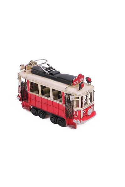 ECOME Decorative Metal Taksim Tram Medium Size Vintage Trinket Gift Id-739
