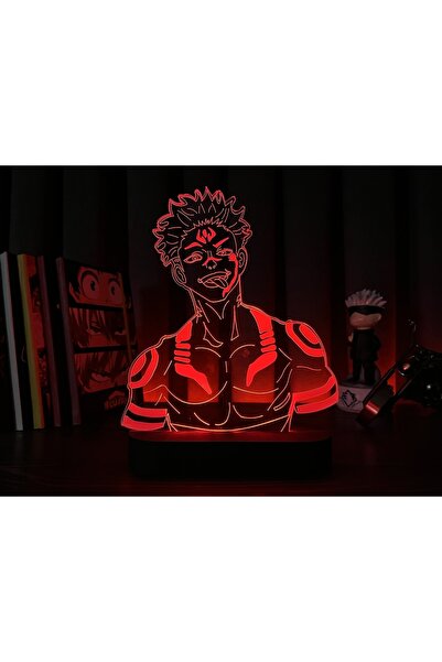 PETRADESIGN Jujutsu Kaisen Sukuna Anime Masa Lambası
