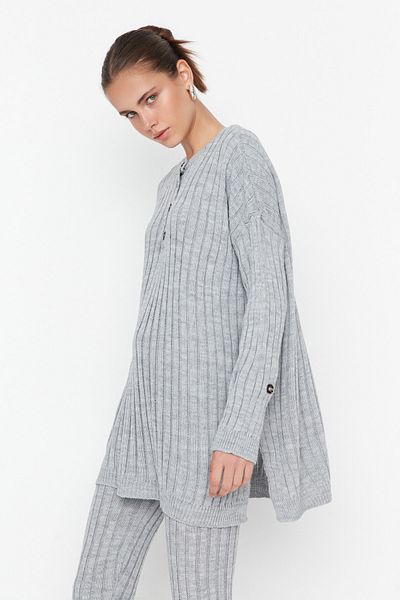 Trendyol Collection Zweiteiler - Grau - Regular Fit