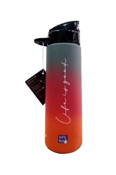 Gıpta H2o 100% Bpa Free & Bps Life Is Good 730 Cc Flask