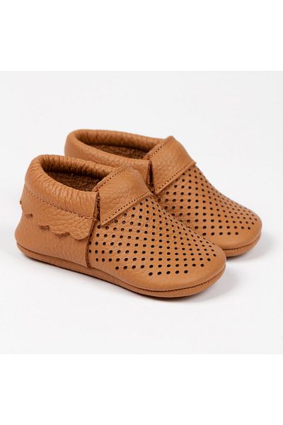 WSTARK Genuine Leather Non-Slip Sole Baby Booties