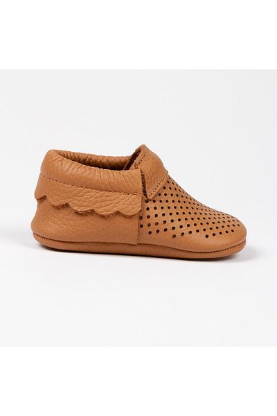 WSTARK Genuine Leather Non-Slip Sole Baby Booties
