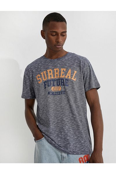 Koton Melted Printed T-Shirt