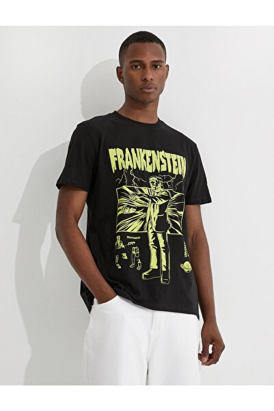 Koton T-Shirt Frankenstein licencovaný tištěný
