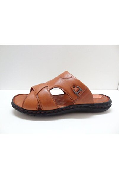 King Shoes شبشب رجالي مقاس كبير Ct4389 أسمر