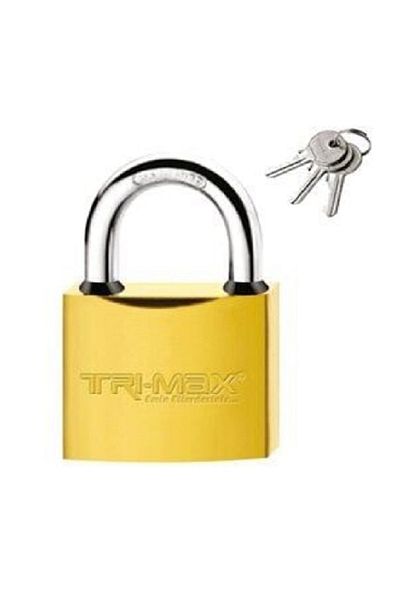 Trimax Yellow Padlock 20mm