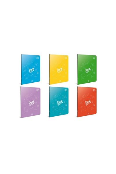 Gıpta Cusătură din spate Copertă din plastic Notebook A4 40 Yp cu linii (12 Li) 4979