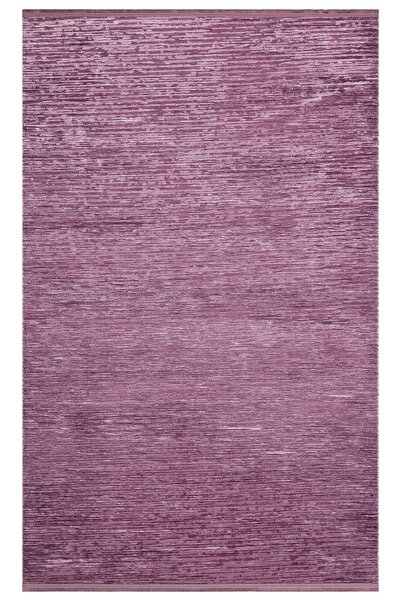Eko Halı Castello Cst Plain Lila Yıkanabilen Kolay Kullanımlı Kaymaz Tabanlı ...