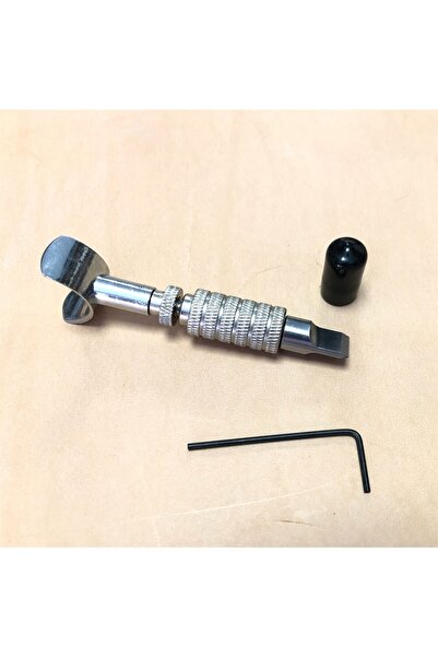 ipekbazaar Deri Desen Bıçağı 360 Derece Deri El Aleti