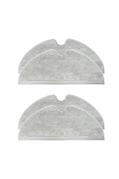 robotyedek Mop cu aspirator din microfibră Xiaomi 1c - 4 bucăți compatibile de înaltă calitate, cu suprafață completă, gros