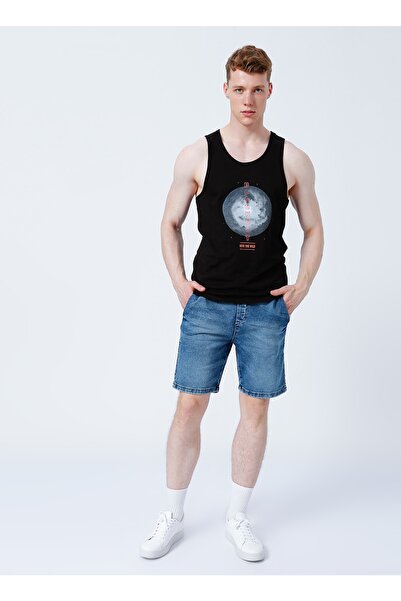 Only & Sons Normal Bel Düz Mavi Erkek Şort - 22021883_onsrod Shorts Jog Blue