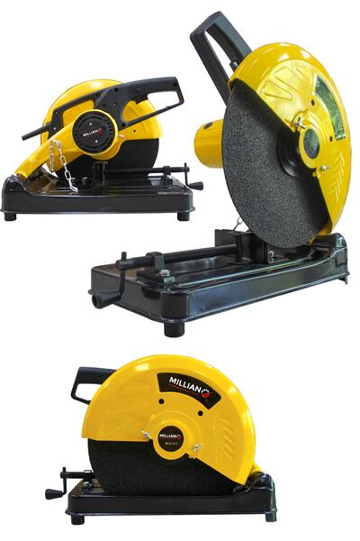 Millian Italyan Tasarım 3300 Watt Bakır Sargılı 355 Mm Metal Profil Kesme Mak...