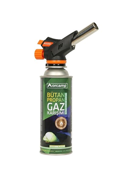 Orcamp Orgaz Cx-500+227 Gr Tüp Çakmaklı Pürmüz Set, Başlık + Tüp