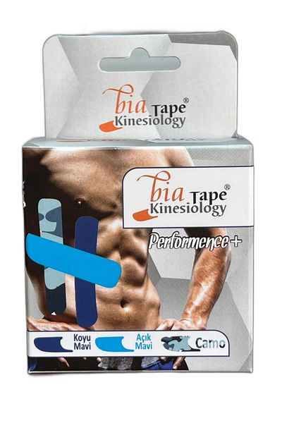 BiaTape Kinesio Sports Band Navy Blue 5 cm x 5 m