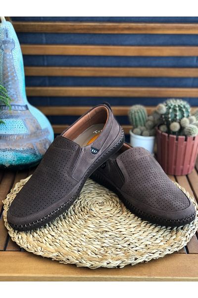 Trextone Casual Genuine Leather Nubuck Adult Summer Handmade Sandal Men's Shoes