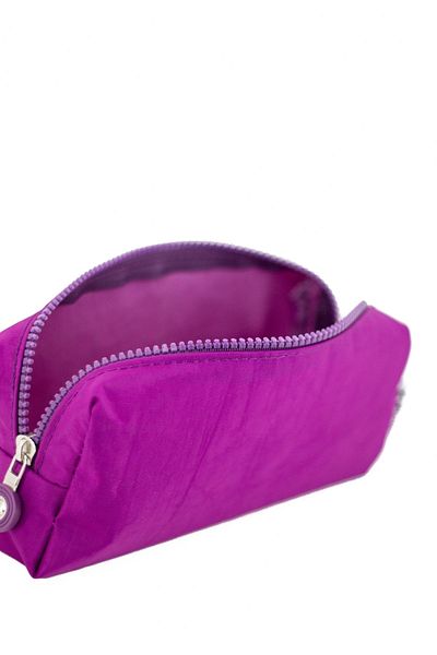 KAFF Φούξια Crinkle Fabric Θήκη για μολύβι που πλένεται μονόφθαλμη Θήκη μακιγιάζ