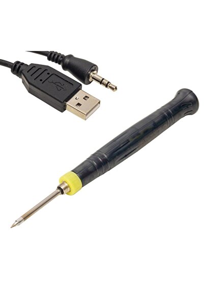 gaman Usb Kalem Havya 5v 8watt Ultra Hızlı Isınan Ince Uçlu Usb Powerbank 'le...