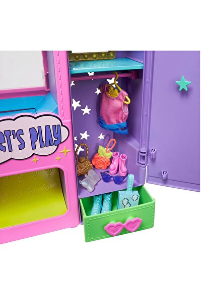 mattel Barbie Extra Kıyafet Otomatı Oyun Seti Hfg75